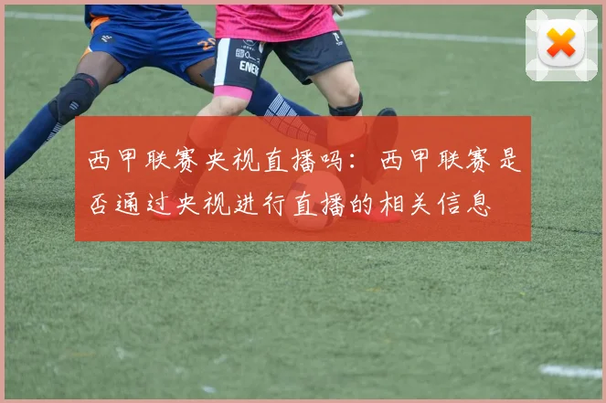 西甲联赛央视直播吗：西甲联赛是否通过央视进行直播的相关信息